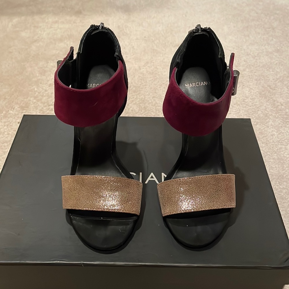Marciano Suede Sandals